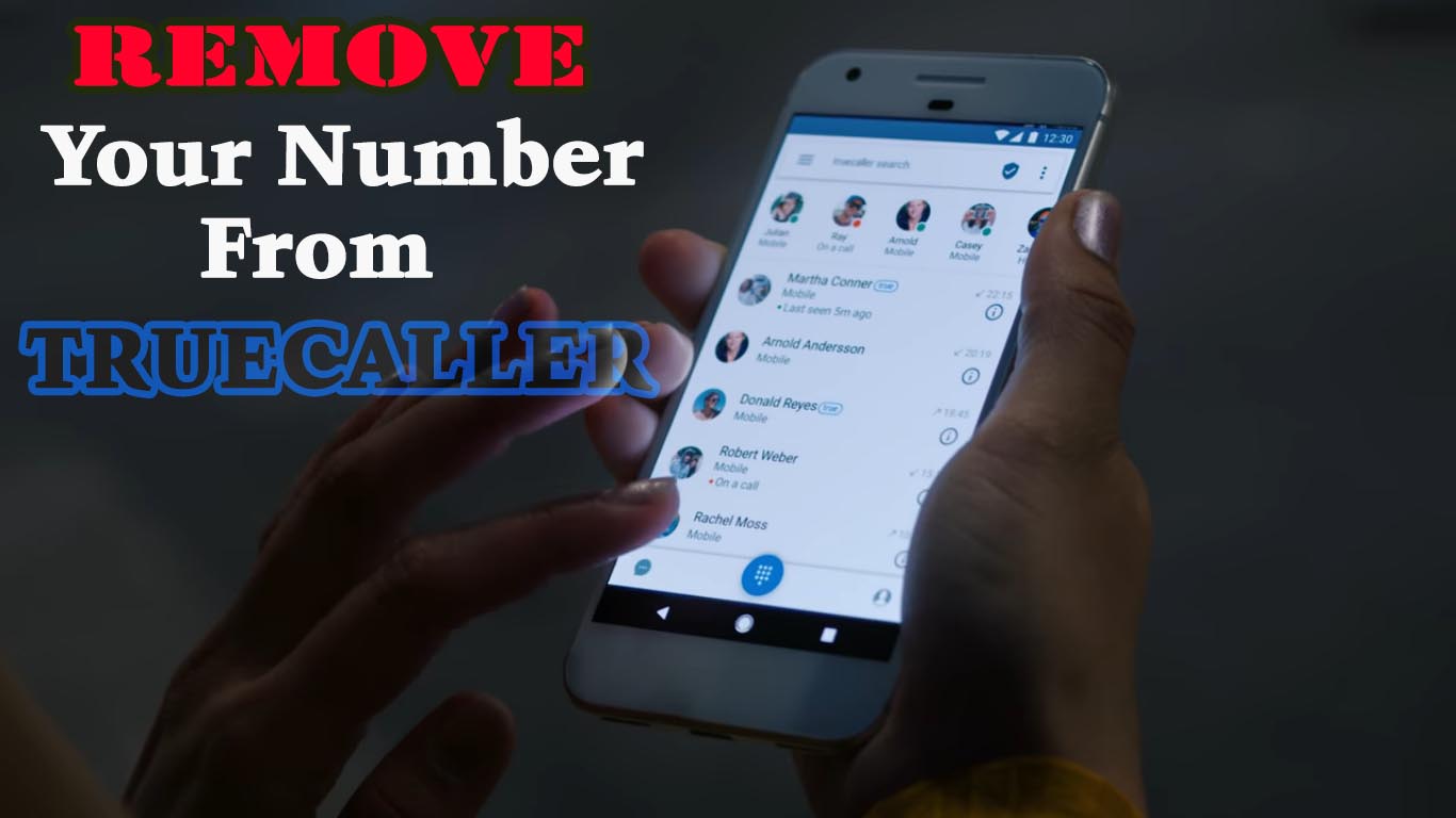 remove your number from truecaller