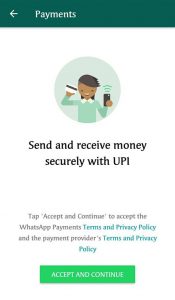 Whatsapp Upi payments
