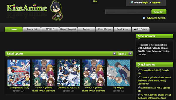 KissAnime Top Anime Streaming Platform