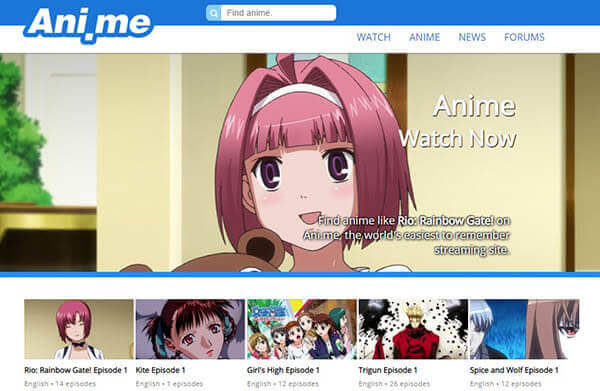 Anime.me - Top Anime Website