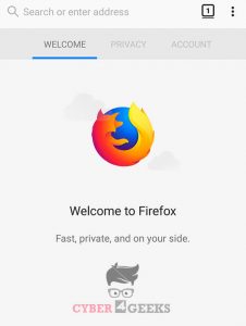 Mozilla Firefox Mobile browser